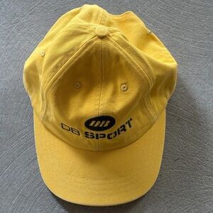 Yellow DB Sport Baseball Cap